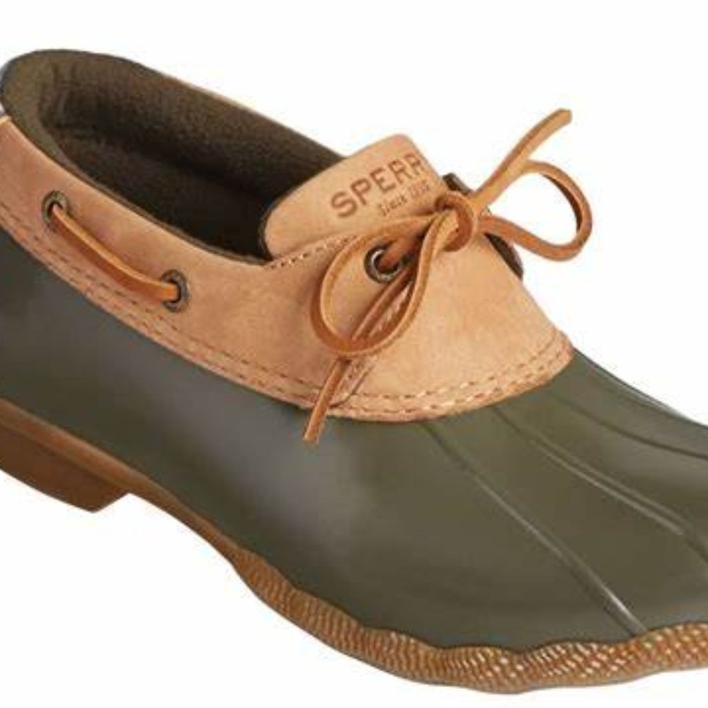Sperry Saltwater 1 Eye Duck Boot 8 NEW